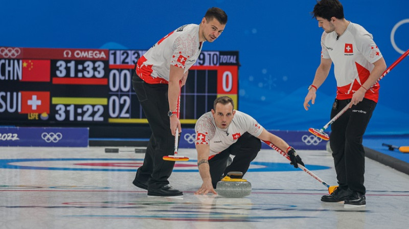 Svena Mišela metieni izšķīra spēles likteni par labu Ķīnas komandai. Foto: EPA/Scanpix