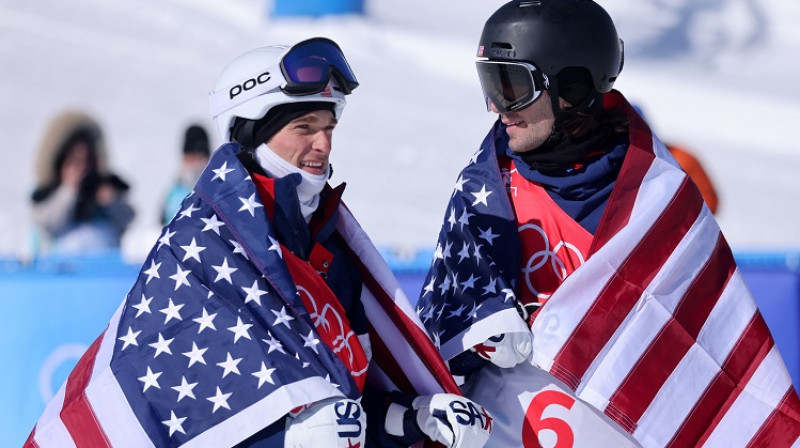 Nikolass Gepers un Aleksandrs Hols. Foto: Reuters/Scanpix