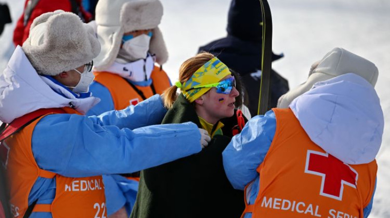 Valentīna Kaminska (centrā). Foto: Zumapress.com/Scanpix