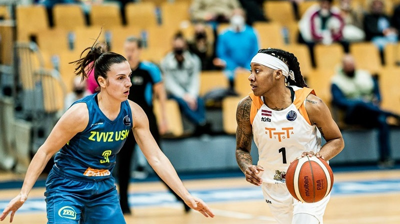 Teja Oblaka un Džesmina Tomasa. Foto: Renārs Koris