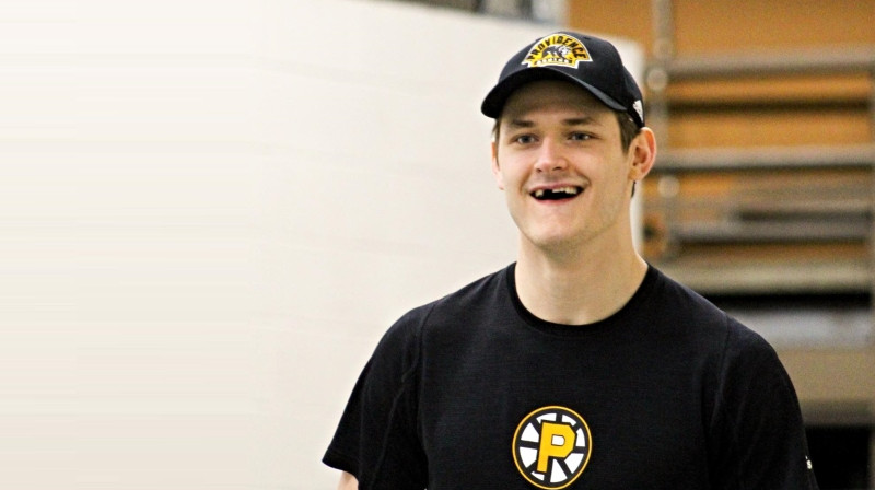 Eduards Tralmaks. Foto: Providensas "Bruins"