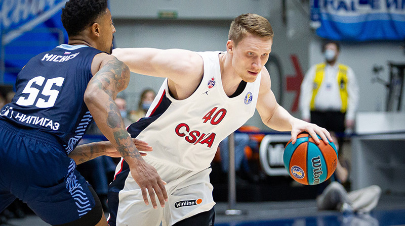 Marjus Grigonis. Foto: VTB līga