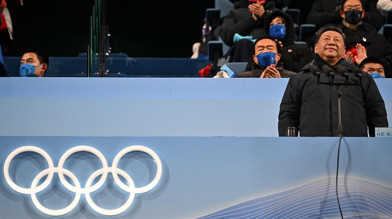 Ķīnas prezidents Sji Dziņpins 2022. gada 4. februārī Pekinā. Foto: AFP/Scanpix