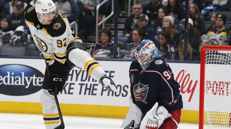 Elvis Merzļikins. Foto: USA TODAY Sports/Scanpix
