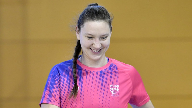 Paula Strautmane: Top-4 pozīcijas Spānijas čempionātā. Foto: Sedis Basquet