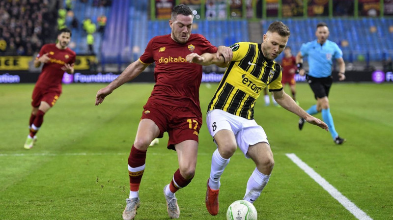 Arnheimas "Vitesse" pret "Roma". Foto: Imago Images/Pro Shots/Scanpix