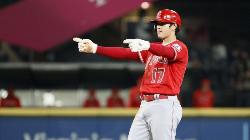 2021. gada MLB AL MVP - Šoheis Otani, Foto:AFP/Scanpix