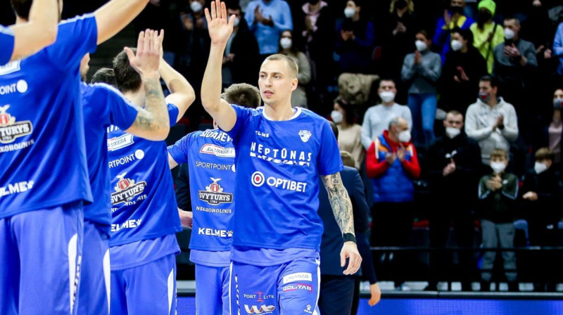 Toms Leimanis. Foto: BC Neptūnas Klaipėda