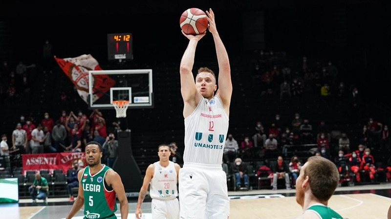 Artūrs Strautiņš. Foto: FIBA Europe Cup