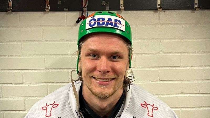 Rodrigo Ābols. Foto: Örebro Hockey