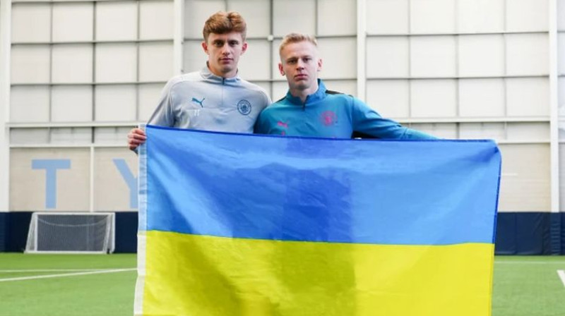 Andrijs Kravčenko un Oleksandrs Zinčenko. Foto: PA