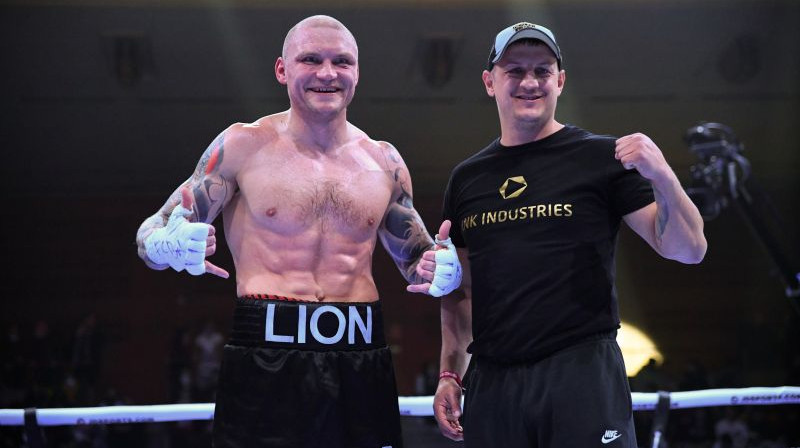 Ričards Bolotņiks un Dmitrijs Šiholajs. Foto: ZUMAPRESS.com/Scanpix