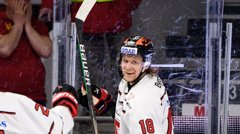 Rodrigo Ābols. Foto: Örebro Hockey