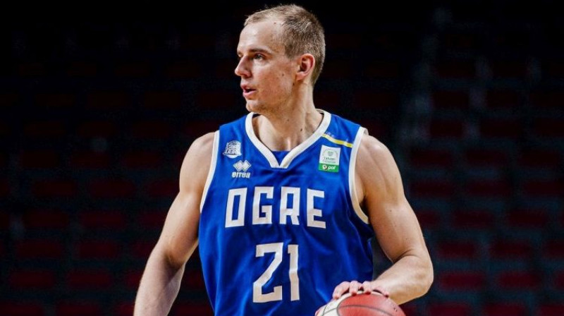 Kristaps Dārgais. Foto: Pafbet Latvijas-Igaunijas līga