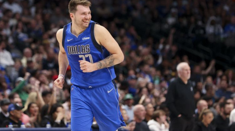 Luka Dončičs. Foto: USA Today Sports/Scanpix