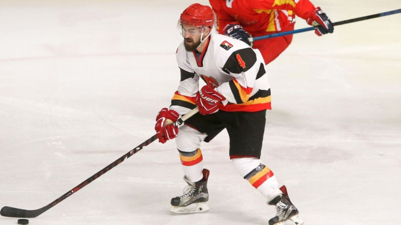 Beļģijas izlases hokejists Endijs Kolodzejčiks. Foto: Ivica Veselinov/IIHF