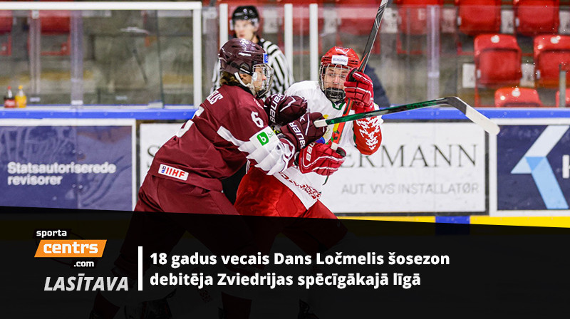 Dans Ločmelis. Foto: IIHF
