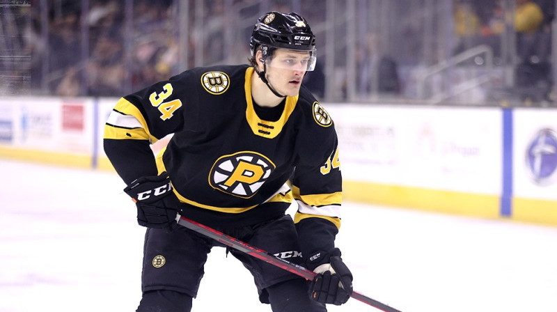 Eduards Tralmaks. Foto: Providence Bruins