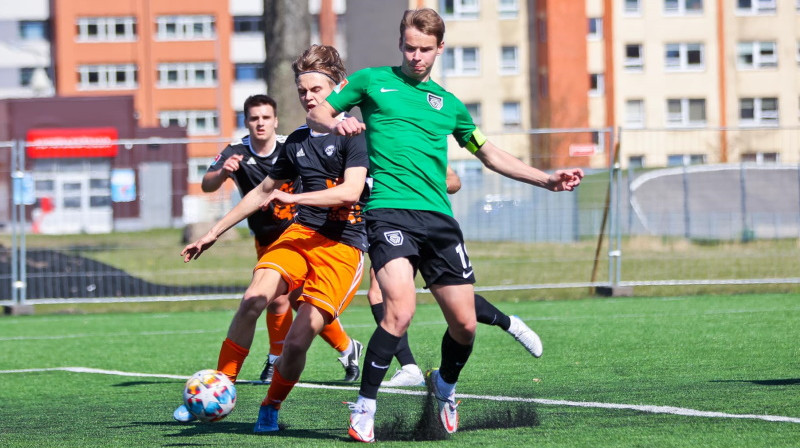 Valmieras dublieru kapteinis Artūrs Bērziņš. Foto: Jānis Līgats