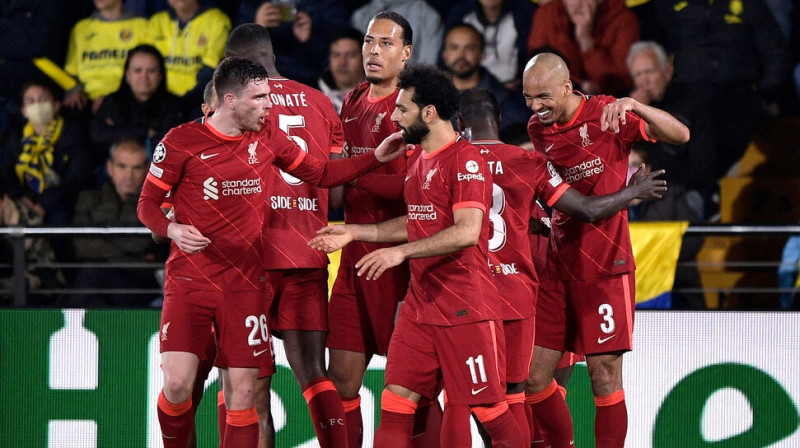 ''Liverpool'' futbolisti. Foto: Reuters/Scanpix