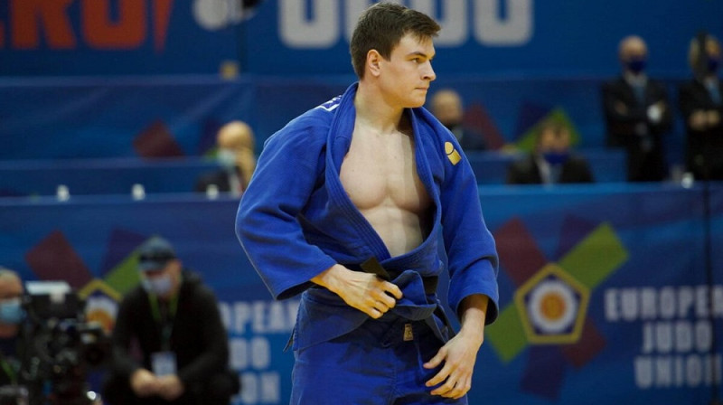 A.Zarudņevs. Foto: Latvijas Džudo federācija.