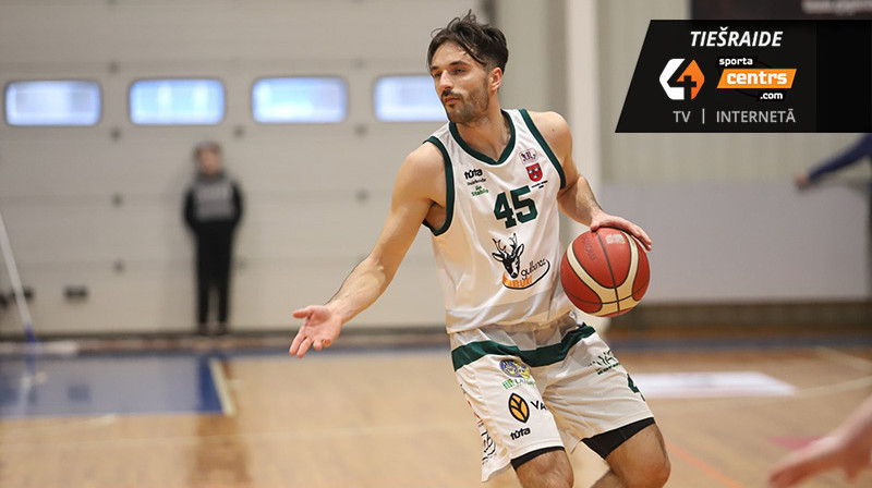 Gulbenes komandas aizsargs Ingus Mastiņš. Foto: Gatis Bogdanovs/Dzirkstele.lv