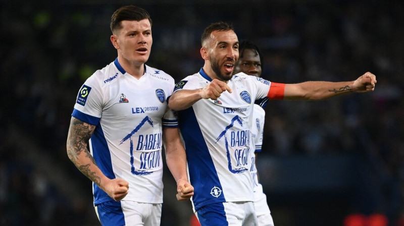 ''Troyes'' futbolisti. Foto: AFP/Scanpix