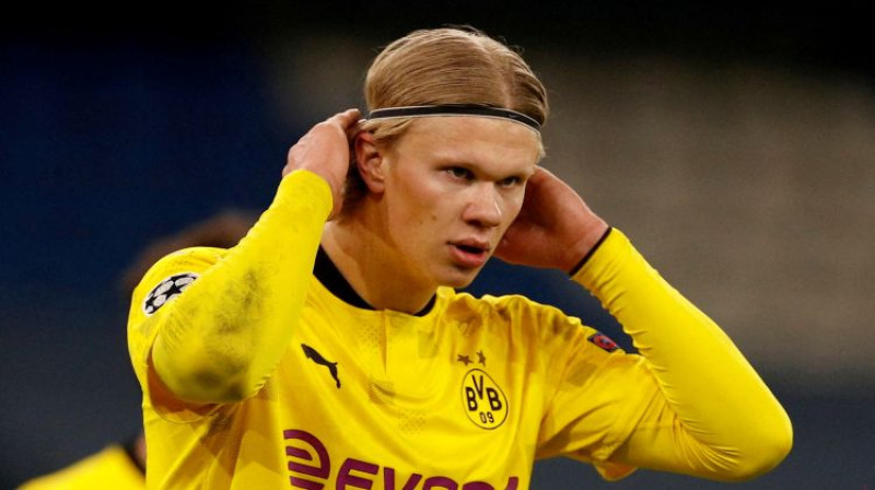 Ērlings Holanns. Foto: Reuters/Scanpix