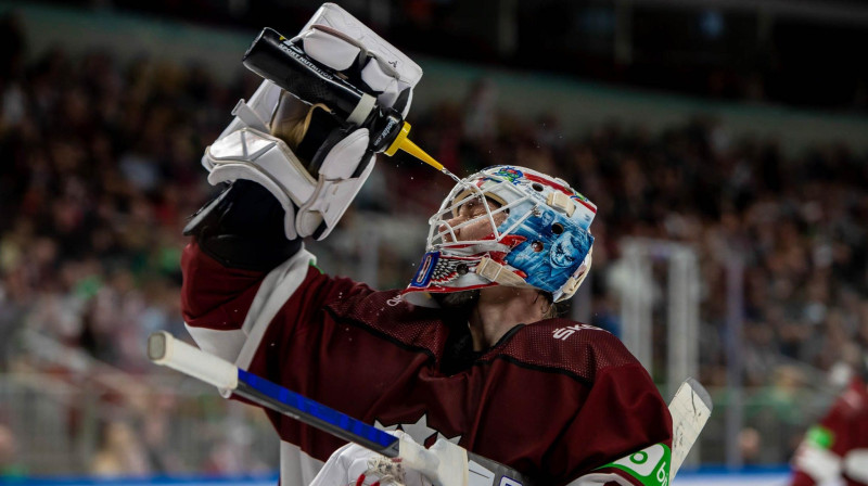 Elvis Merzļikins. Foto:LHF