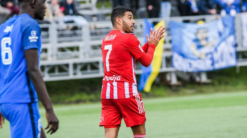 Lukass Villela. Foto: FK Liepāja