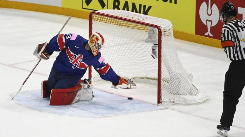 Lielbritānijas vārtsargs Bens Baunss. Foto: AP/Scanpix