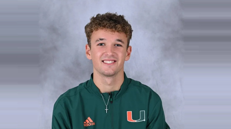 Oskars Bambals. Foto: miamihurricanes.com
