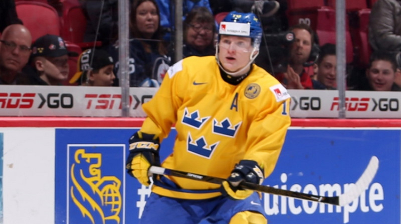 Karls Grundstrēms. Foto: Andre Ringuette / HHOF-IIHF Images