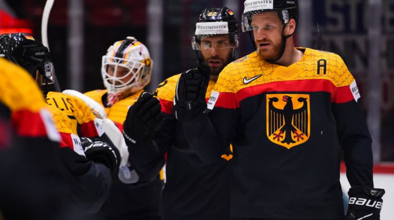Vācijas izlase. Foto: IIHF