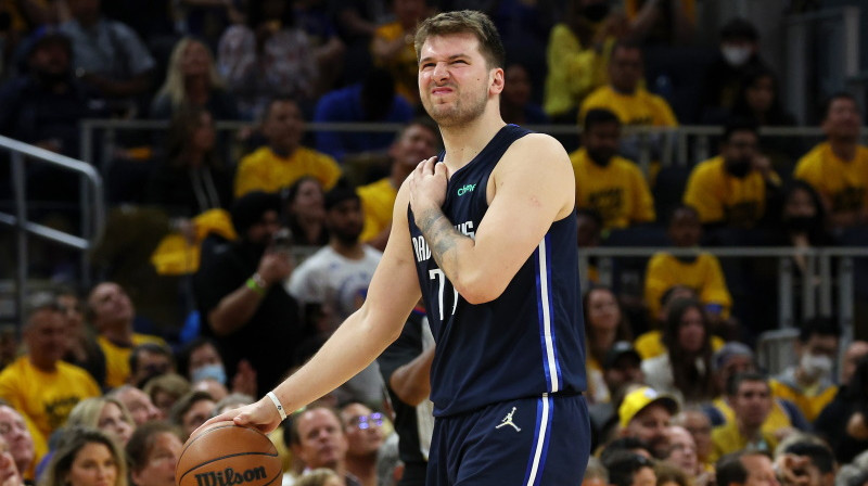 Luka Dončičs. Foto: AFP/Scanpix