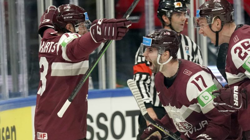 Rihards Bukarts, Mārtiņš Dzierkals, Andris Džeriņš. Foto: Romāns Kokšarovs/F64