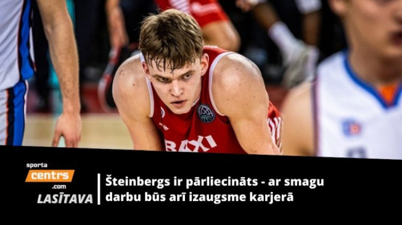 Mārcis Šteinbergs. Foto: FIBA