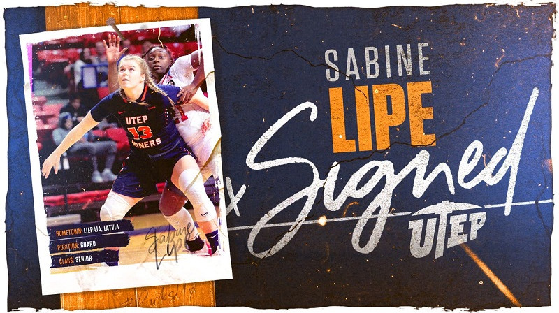 Sabīne Lipe. Kolāža: UTEP