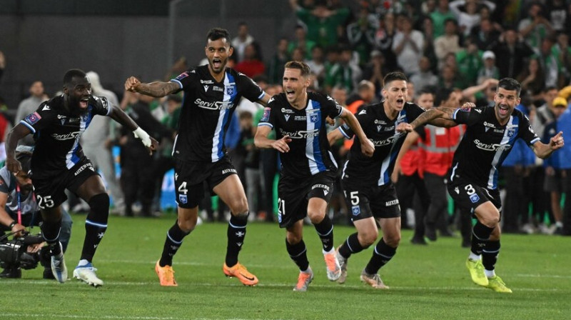 Osēras futbolisti. Foto: AFP/Scanpix