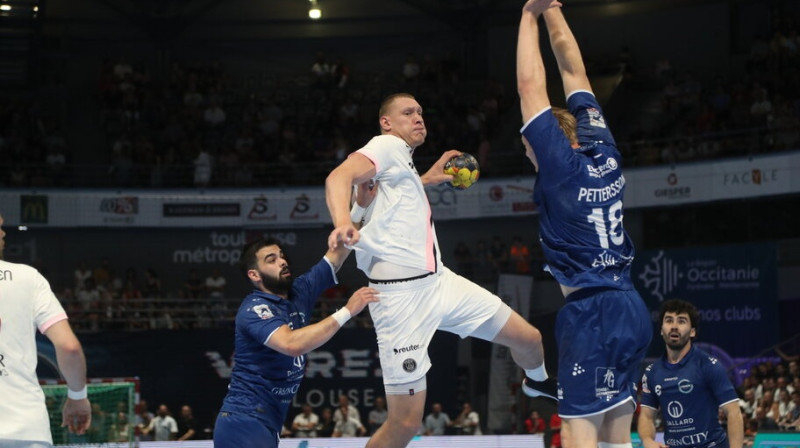 Dainis Krištopāns. Foto: PSG Handball