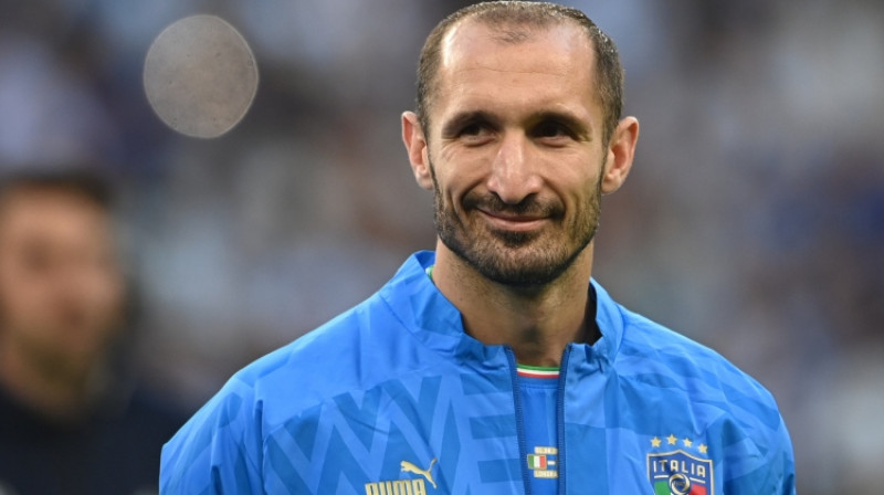 Džordžo Kjellīni nesen pievienojies MLS komandai "Galaxy". Foto: EPA/Scanpix