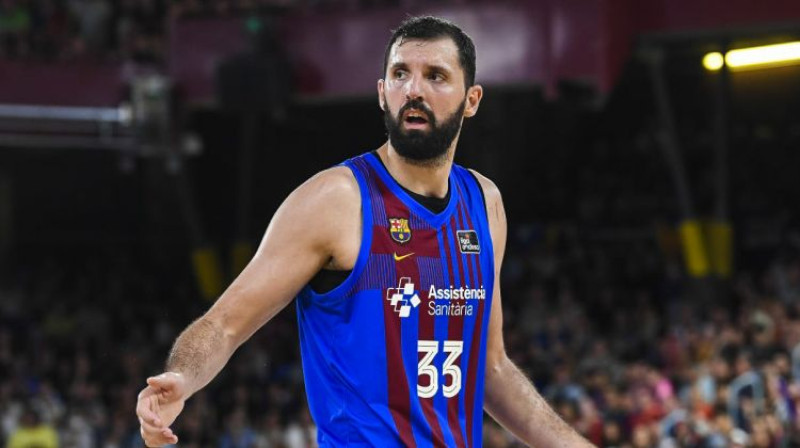 Nikola Mirotičs. Foto: Barça Basket