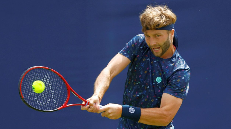 Austrālijas tenisists Džons Milmans. Foto: Andrew Boyers/Reuters/Scanpix