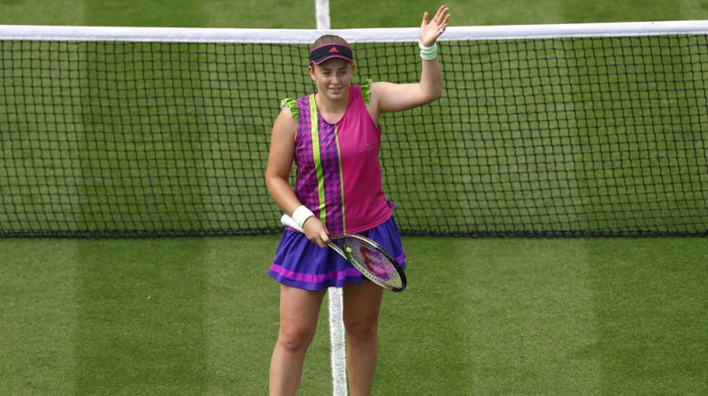 Aļona Ostapenko. Foto: Reuters/Scanpix