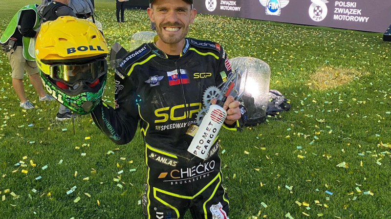 Anderss Tomsens pirmo reizi karjerā uzvarēja SGP posmā.