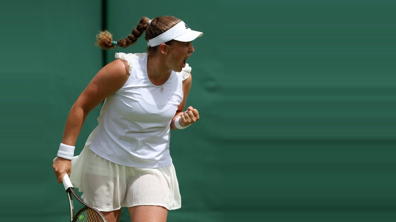 Aļona Ostapenko. Foto: Reuters/Scanpix