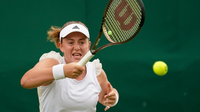 Aļona Ostapenko. Foto: AP/Scanpix