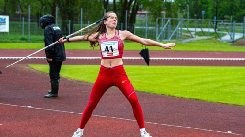 Anna Gabriela Hofmane. Foto no sportistes personīgā arhīva/iecava.lv