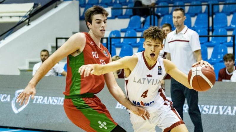 Daniels Baumanis. Foto: FIBA