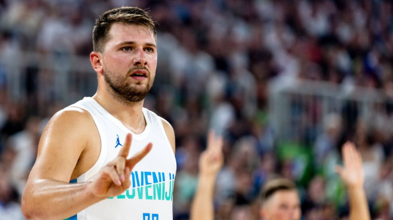 Luka Dončičs. Foto: Klansek Velej / Sportida/SIPA/Scanpix